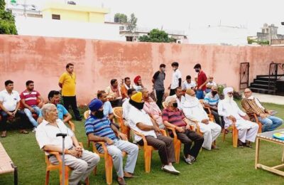 स्वतंत्रता दिवस की पूर्व संध्या पर रुद्रपुर शहर में निकलने वाली तिरंगा यात्रा को सफल बनाने के लिए विधायक ठुकराल ने किया जनसम्पर्क