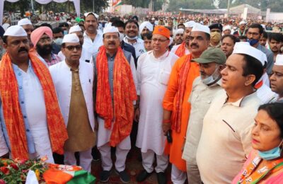 प्रदेश का सबसे ऊंचा तिरंगा लहराया रुद्रपुर में ,मुख्यमंत्री पुष्कर सिंह धामी और केंद्रीय मंत्री अजय भट्ट ने ठोकी विधायक ठुकराल की पीठ