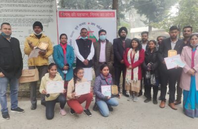 नगर निगम के लोगो और आदर्श वाक्य के लिए 300 से ज्यादा प्रतिभागियों ने लिया हिस्सा,रुद्रपुर की छिपी प्रतिभाएं हुई उजागर…नगर आयुक्त