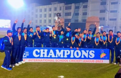 एमेनिटी ने स्कूल क्रिकेट का सबसे बड़ा अंतरराष्ट्रीय टूर्नामेंट जीतकर बढ़ाया उत्तराखंड का मान, एमडी सुभाष अरोड़ा ने टीम को दी बधाई